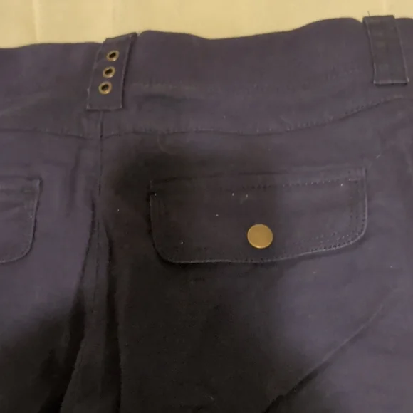 Lee Women's Navy Blue Bermuda Shorts - Picture 5 of 5